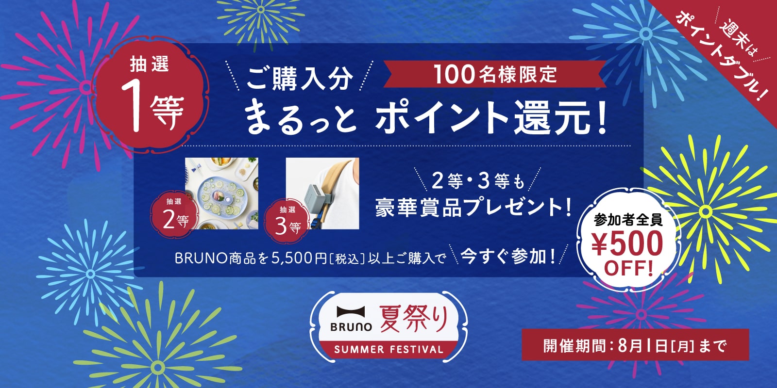 BRUNO online BRUNO夏祭り