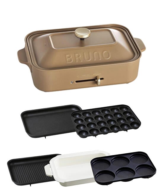 BRUNO コンパクトホットプレート オプションプレート3種セット