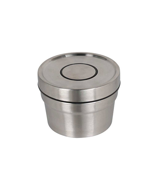 STAINLESS JAR WITH PRESS LID S