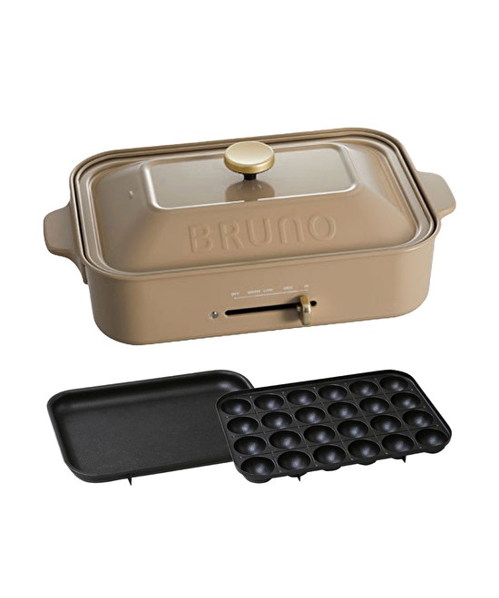 【お得大得価】BRUNO　ブルーノ　コンパクトプレート他　５点セット ホットプレート