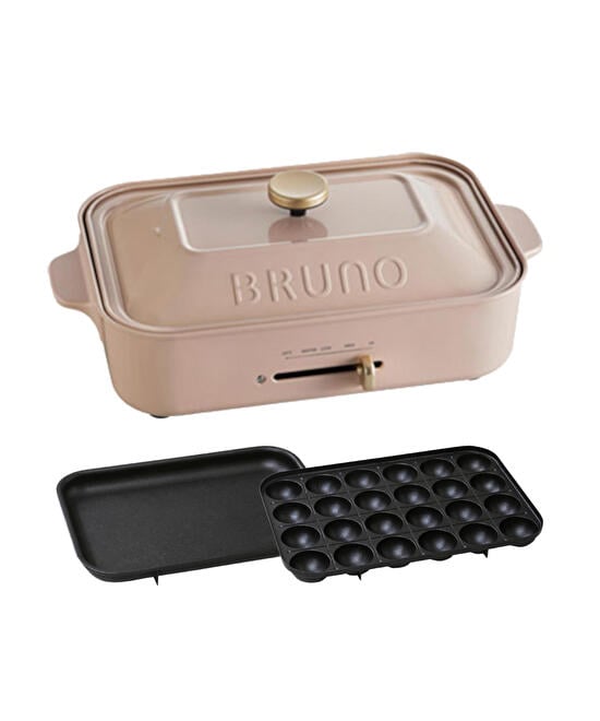 BRUNO ONLINE限定】コンパクトホットプレート 平面プレートのみ