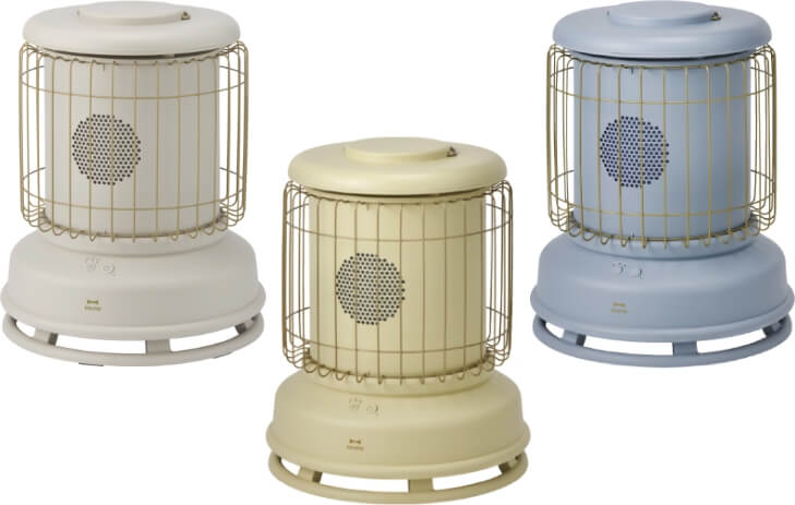 新しいブランド 360度全方位型ファンヒーター CLASSIC STOVE｜ブルーノ（BRUNO ストーブ
