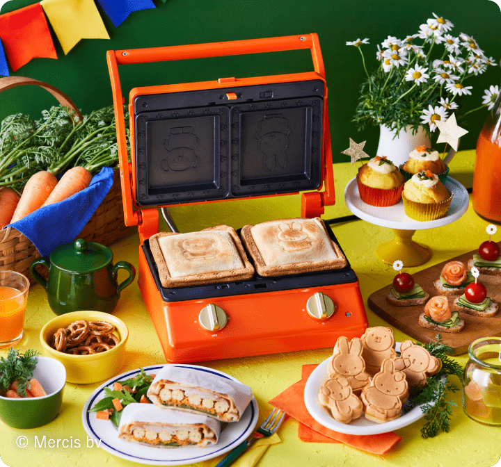 miffy × BRUNO コラボレーションキッチンアイテム|コンパクトホット