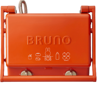 Miffy Bruno コラボレーションキッチンアイテム コンパクトホットプレートホットプレート グリルサンドメーカー ブルーノ Bruno Bruno Online 旧idea Online