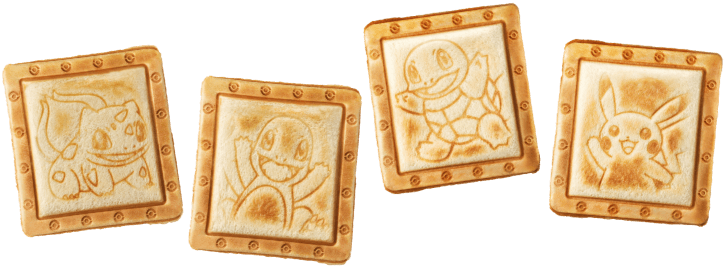 ポケモンがデザインされたキッチンアイテムにホットサンド ポケモンがデザインされたキッチンアイテムにホットサンド