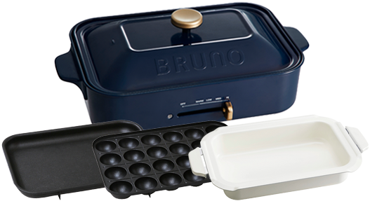 BRUNO コンパクトホットプレート パープル サイズなし 7760521
