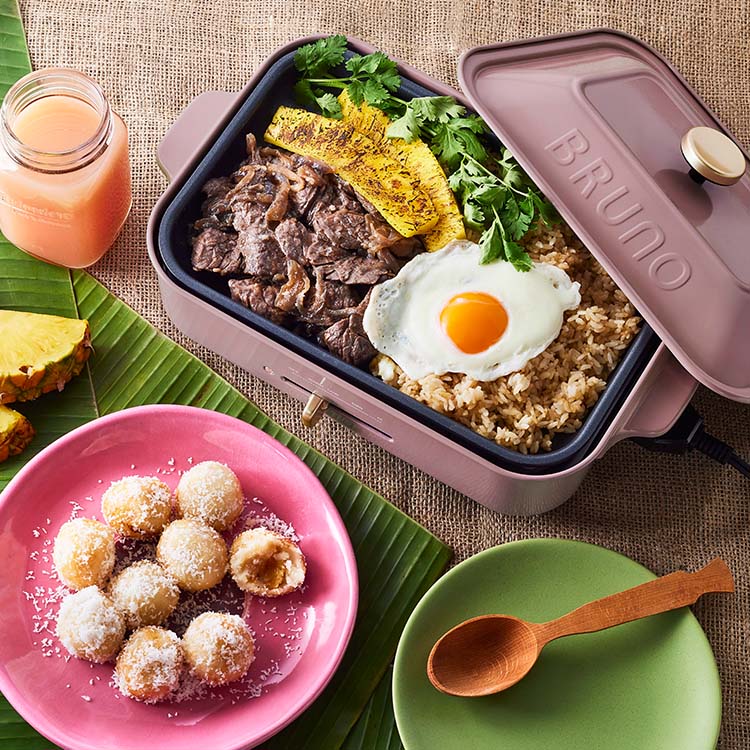 【限定色】BRUNO コンパクトホットプレート　シェルパープル 楽天市場】BRUNO ブルーノ コンパクト ホット プレート シェル