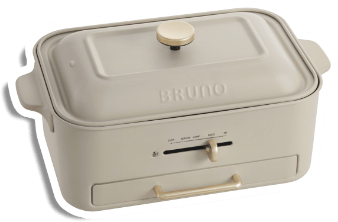 コンパクトグリルホットプレート