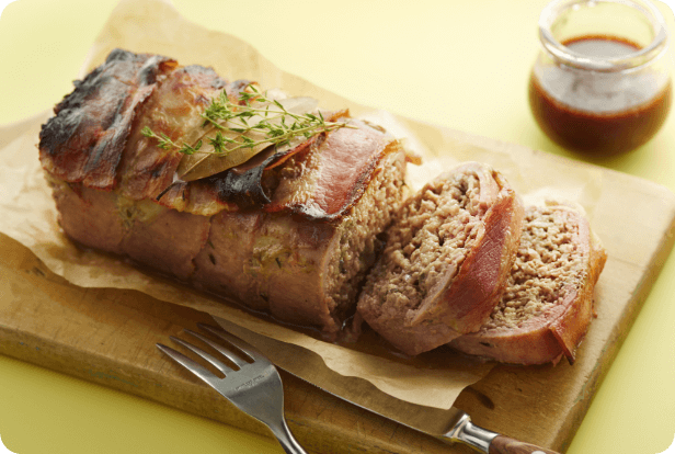 きのこのミートローフ