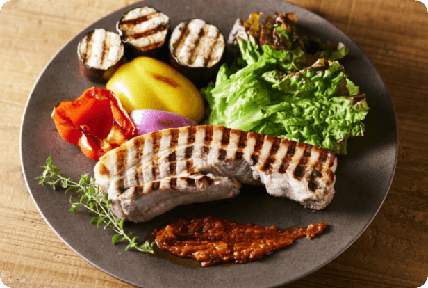 豚バラ塩麹グリル