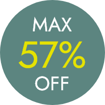 MAX 57%OFF