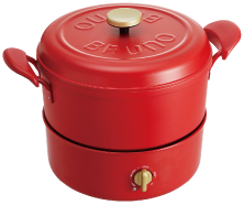 BRUNO(ブルーノ)グリルポットレッド