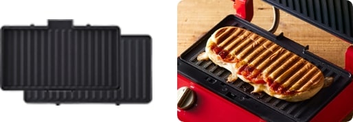 グリルサンドメーカーダブル付属グリルプレート