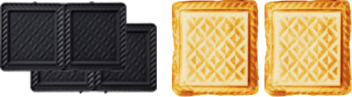 ホットサンドメーカーダブル付属プレート