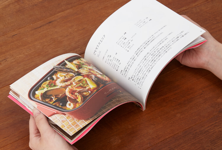 BRUNO(ブルーノ)コンパクトホットプレート用 レシピブック