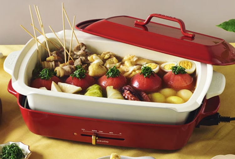 BRUNO(ブルーノ)ホットプレート グランデサイズ用 セラミックコート鍋