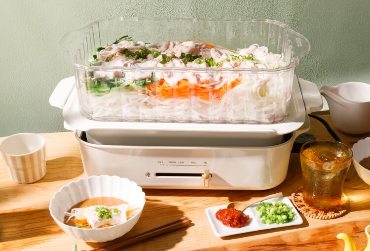 BRUNO(ブルーノ)コンパクトホットプレート用 スチーマー