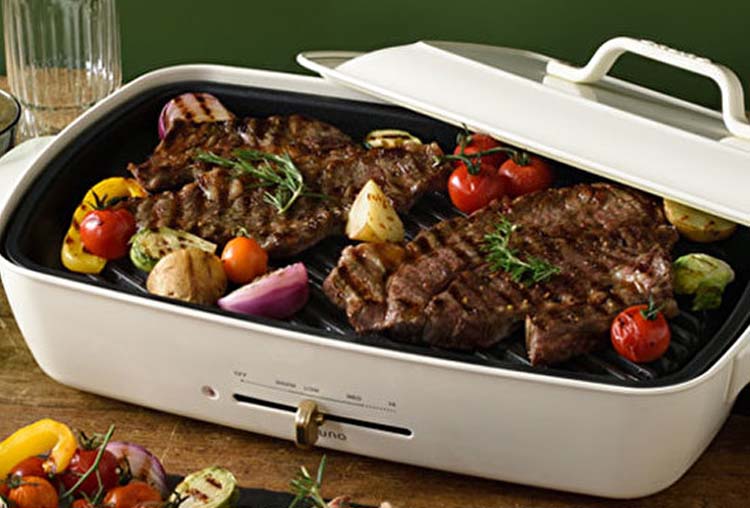 BRUNO(ブルーノ)ホットプレート グランデサイズ用 グリルプレート