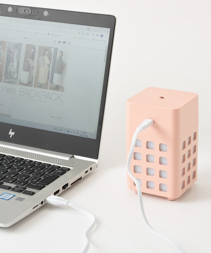 充電式パーソナル加湿器 CUBE MIST