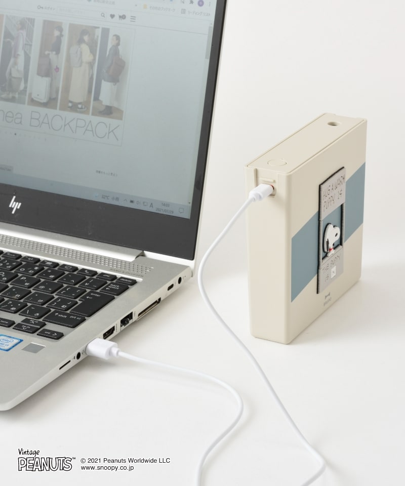 PEANUTS 充電式パーソナル加湿器