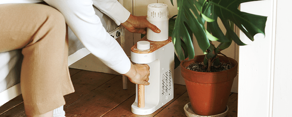 縦置きでコンパクト収納