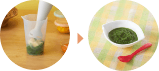 Babyブレードカップセット使用イメージ