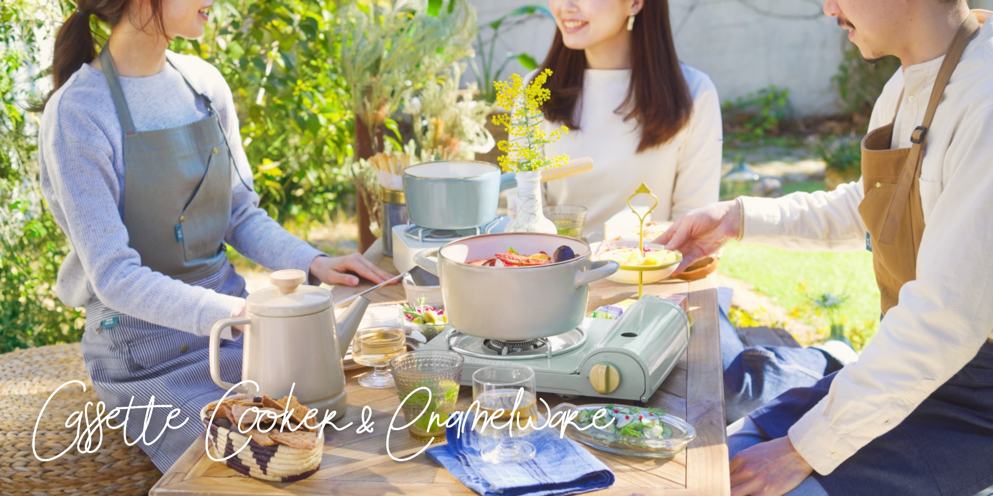 Cassette Cooker&Enamelware