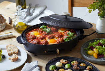 Oval Hot Plate:使いやすく、作りやすく、馴染みやすくなったオーバル形のホットプレート