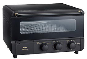 BRUNO crassy+(ブルーノ クラッシー)スチーム&ベイク トースター ブラック