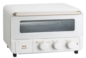 BRUNO crassy+(ブルーノ クラッシー)スチーム&ベイク トースター ホワイト