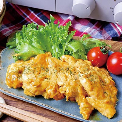 いつもの調味料で!タンドリー風ささみ