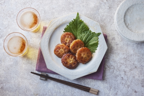 おろす れんこんもち