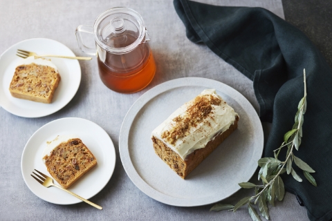 刻む キャロットケーキ