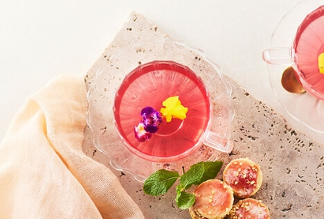 エディブルフラワーティー