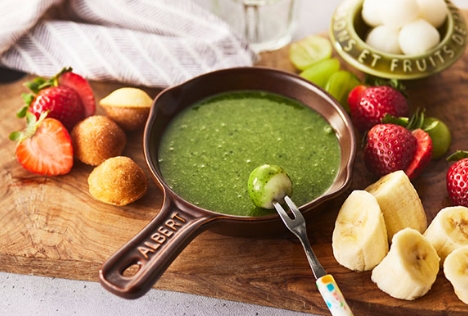 抹茶チョコフォンデュ