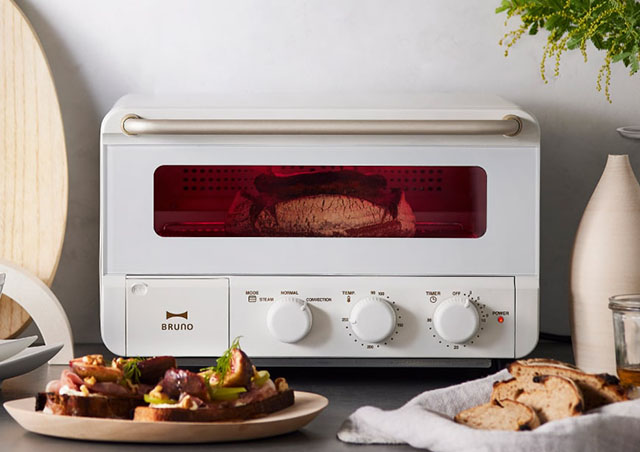 スチーム&ベイクトースター ホワイト