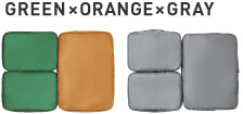 GREEN×ORANGE×GRAY