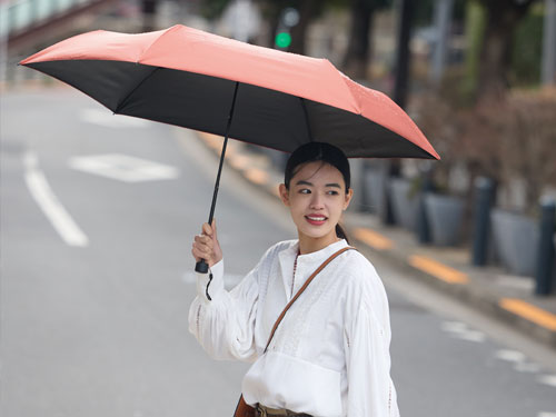 MILESTO マルチウェザー晴雨兼用折りたたみ傘