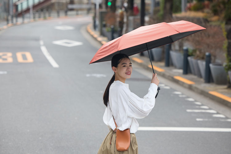 MILESTO マルチウェザー晴雨兼用折りたたみ傘