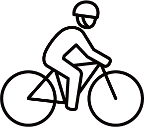 サイクリングに