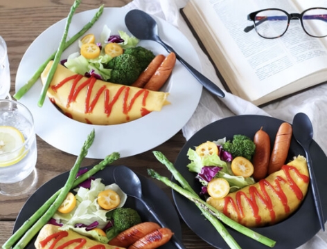 深皿とカレースプーンのペアセット 使用シーン4